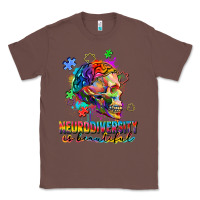 Chestnut Neurodiversity Is Beautiful Classic Tee - FaDigitalArtStudio
