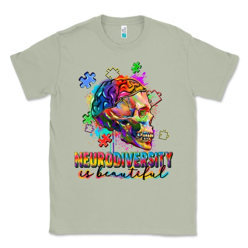 Neurodiversity Is Beautiful Classic Tee by FaDigitalArtStudio | Teevron