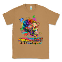 Toasted Coconut Neurodiversity Is Beautiful Classic Tee - FaDigitalArtStudio