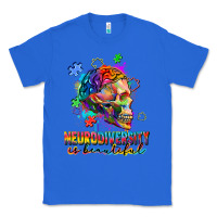 True Royal Neurodiversity Is Beautiful Classic Tee - FaDigitalArtStudio