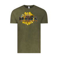 Vintage Olive girls mama sunflower Vintage Tee - RacoonDesign