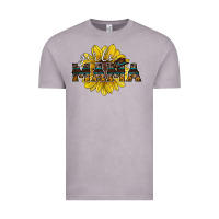 Vintage Zinc girls mama sunflower Vintage Tee - RacoonDesign