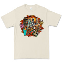 Bone Fall Vibes Premium Tee - CowhideDigitalArt