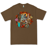 Cacao Fall Vibes Premium Tee - CowhideDigitalArt