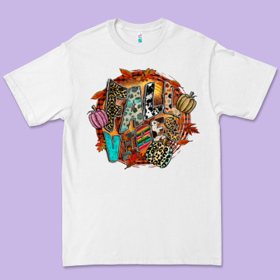Fall Vibes Premium Tee Designed By Cowhidedigitalart