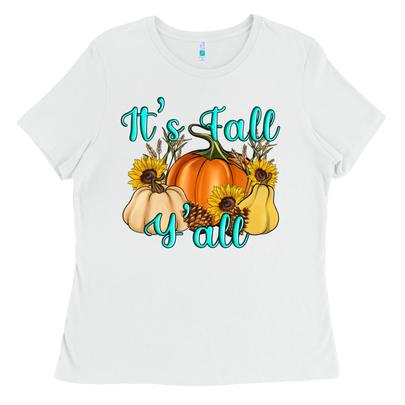 It's Fall Y'all Ladies Tee by Artiststas | Teevron