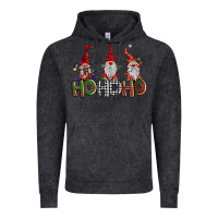 Vintage Black ho ho. ho gnomes Vintage Hoodie - BarkalooDesign