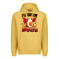 Antique Gold i will take em deviled Premium Hoodie - AdoDesignShop