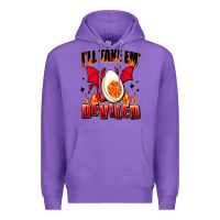 Purple i will take em deviled Premium Hoodie - AdoDesignShop
