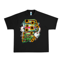 Black Rhode island State aMp Urban Heavy Tee - RanaPortraitStore