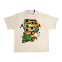 Sandshell Rhode island State aMp Urban Heavy Tee - RanaPortraitStore