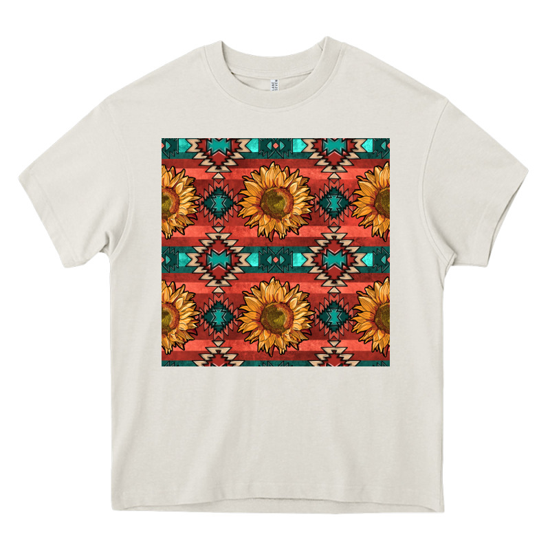 Native American Aztec Seamless Pattern 2 Heavy Core Tee by BundleAndBundleShop | Teevron