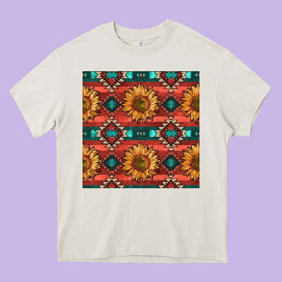 Native American Aztec Seamless Pattern 2 Heavy Core Tee Designed By Bundleandbundleshop