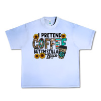 Grape Ice i pretend coffee Urban Heavy Tee - RacoonDesign