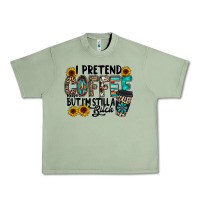 Oil Green i pretend coffee Urban Heavy Tee - RacoonDesign