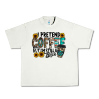 Pistachio i pretend coffee Urban Heavy Tee - RacoonDesign