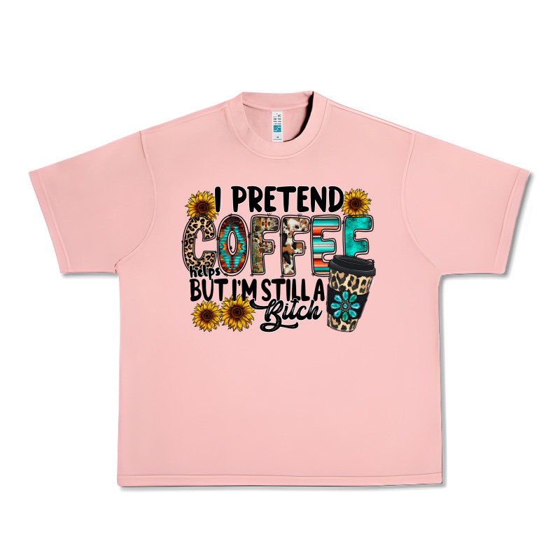I Pretend Coffee Urban Heavy Tee by RacoonDesign | Teevron
