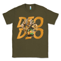 Army Green jojo bizarre Classic Tee - DesigneFamous