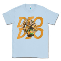 Dusty Blue jojo bizarre Classic Tee - DesigneFamous