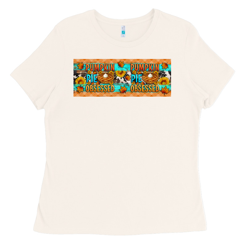 Pumpkin Pie Obsessed Ladies Tee by Artiststas | Teevron