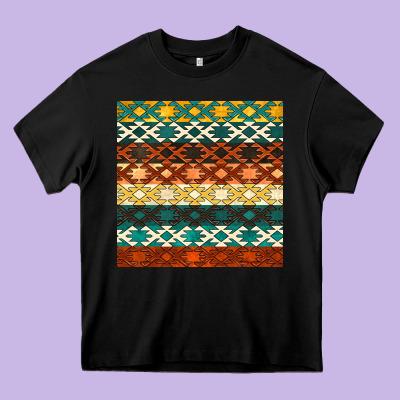Native American Aztec Seamless Pattern 1 Heavy Core Tee Designed By Bundleandbundleshop