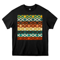 Black native american aztec seamless pattern 1 Heavy Core Tee - BundleAndBundleShop