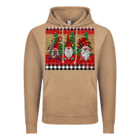 Vintage Coffee Christmas gnomes Vintage Hoodie - BarkalooDesign