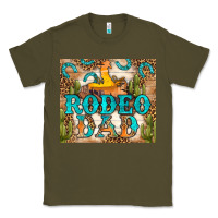 Army Green Western Rodeo Dad Tumbler Classic Tee - BundleAndBundleShop
