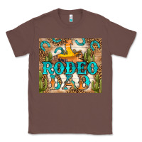 Chestnut Western Rodeo Dad Tumbler Classic Tee - BundleAndBundleShop