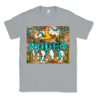 Heather Grey Western Rodeo Dad Tumbler Classic Tee - BundleAndBundleShop
