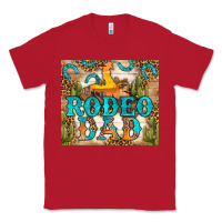 Red Western Rodeo Dad Tumbler Classic Tee - BundleAndBundleShop