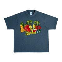 Midnight Navy love summer Urban Heavy Tee - RacoonDesign