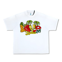 White love summer Urban Heavy Tee - RacoonDesign
