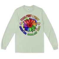 Matcha oncology team sunflower Long Sleeve Tee - BarkalooDesign