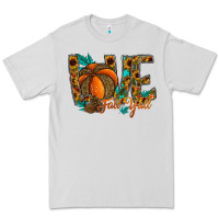 Dove Grey Love Fall Y'all Premium Tee - CowhideDigitalArt