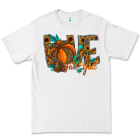 White Love Fall Y'all Premium Tee - CowhideDigitalArt