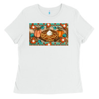 White pumpkin pie Ladies Tee - Artiststas