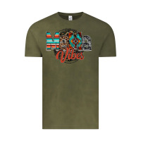 Vintage Olive mama vibes Vintage Tee - RacoonDesign