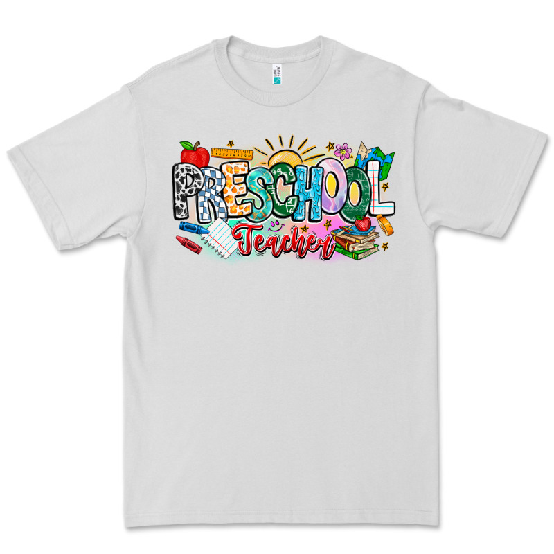 Precschool Teacher Premium Tee by CowhideDigitalArt | Teevron