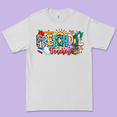 Precschool Teacher Premium Tee Designed By Cowhidedigitalart