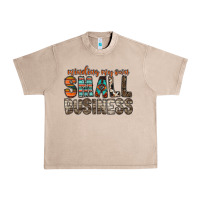 French Oak minding my own small business Urban Heavy Tee - RacoonDesign