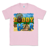 Bubblegum Pink daddy bear native Classic Tee - BarkalooDesign