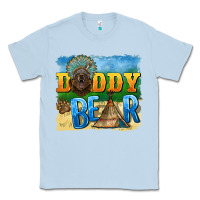 Dusty Blue daddy bear native Classic Tee - BarkalooDesign