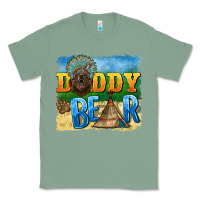 Sage daddy bear native Classic Tee - BarkalooDesign