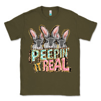 Army Green peepin' it real easter day Classic Tee - FaDigitalArtStudio