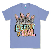 Colony Blue peepin' it real easter day Classic Tee - FaDigitalArtStudio