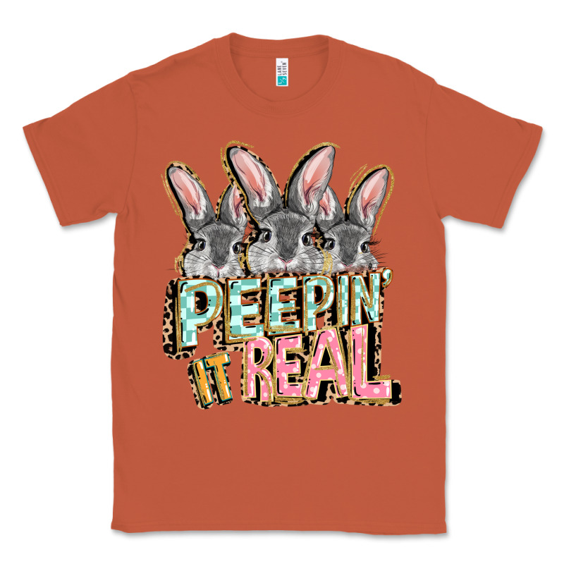 Peepin' It Real Easter Day Classic Tee by FaDigitalArtStudio | Teevron