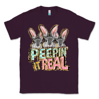 Plum peepin' it real easter day Classic Tee - FaDigitalArtStudio