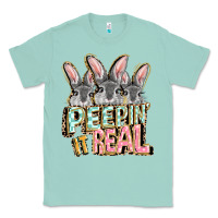 Seafoam peepin' it real easter day Classic Tee - FaDigitalArtStudio