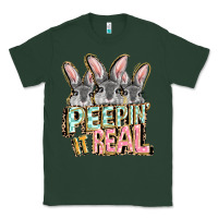 Sports Green peepin' it real easter day Classic Tee - FaDigitalArtStudio